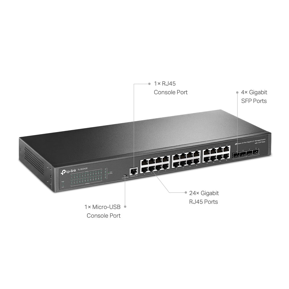 Switch chia mạng TP-LINK TL-SG3428 _ chính hãng, mới 100%