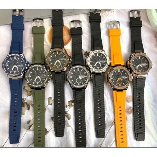 Đồng hồ nam C A S I O chính hãng cao cấp đẹp, đồng hồ nam dây nhựa đúc hàng hottrend mã A23 | BigBuy360 - bigbuy360.vn