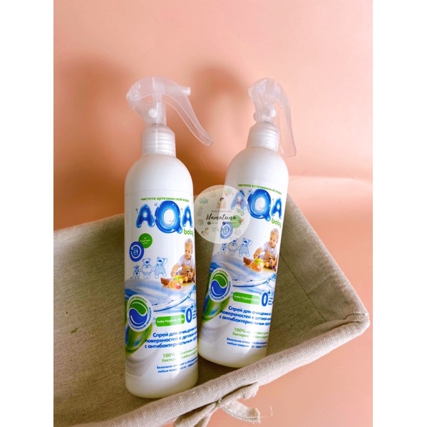 Xịt kháng khuẩn AQUA Nga 300ml cho bé sơ sinh