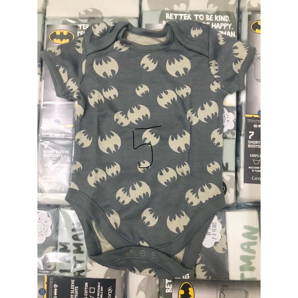 Body cộc tay batman bé trai george/tách lẻ