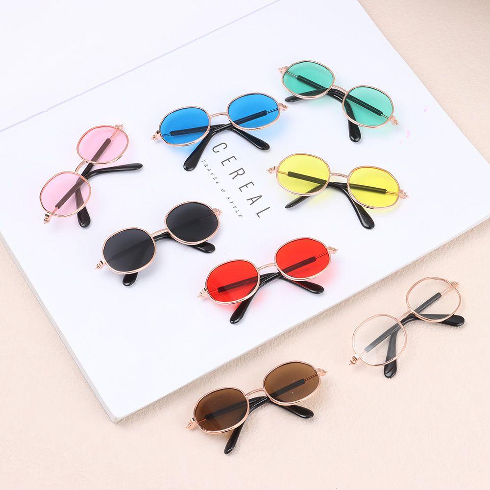 MAXG Mắt Kính Gọng Kim Loại Đáng Yêu Cho Búp Bê