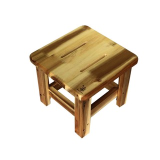 【Ghế đẩu vuông, gỗ tràm】| Gỗ Đức Thành - 11151