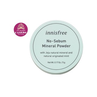 Phấn Bột Kiềm Dầu Innisfree Nosebum 5g Mẫu Mới