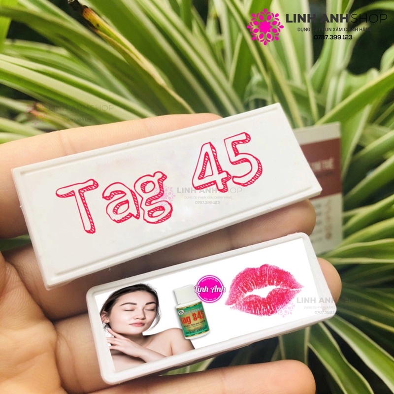 45 Tag Xanh Hàng Mỹ Phun Xăm Môi Mày Thẻ tag phun xăm