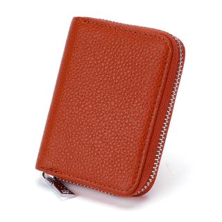 ✐ Wallet Leather Holder RFID Blocking Zipper Thin Pocket Purse ✐