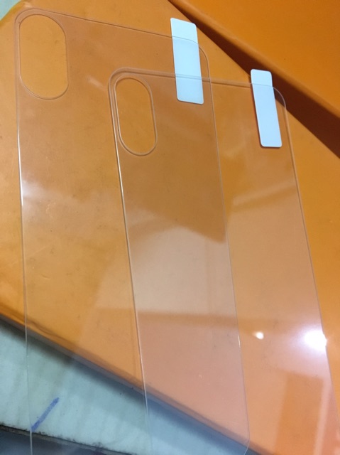 Kính mặt sau trong suốt x/xs/xs max/12/12pro/12promax /13promax