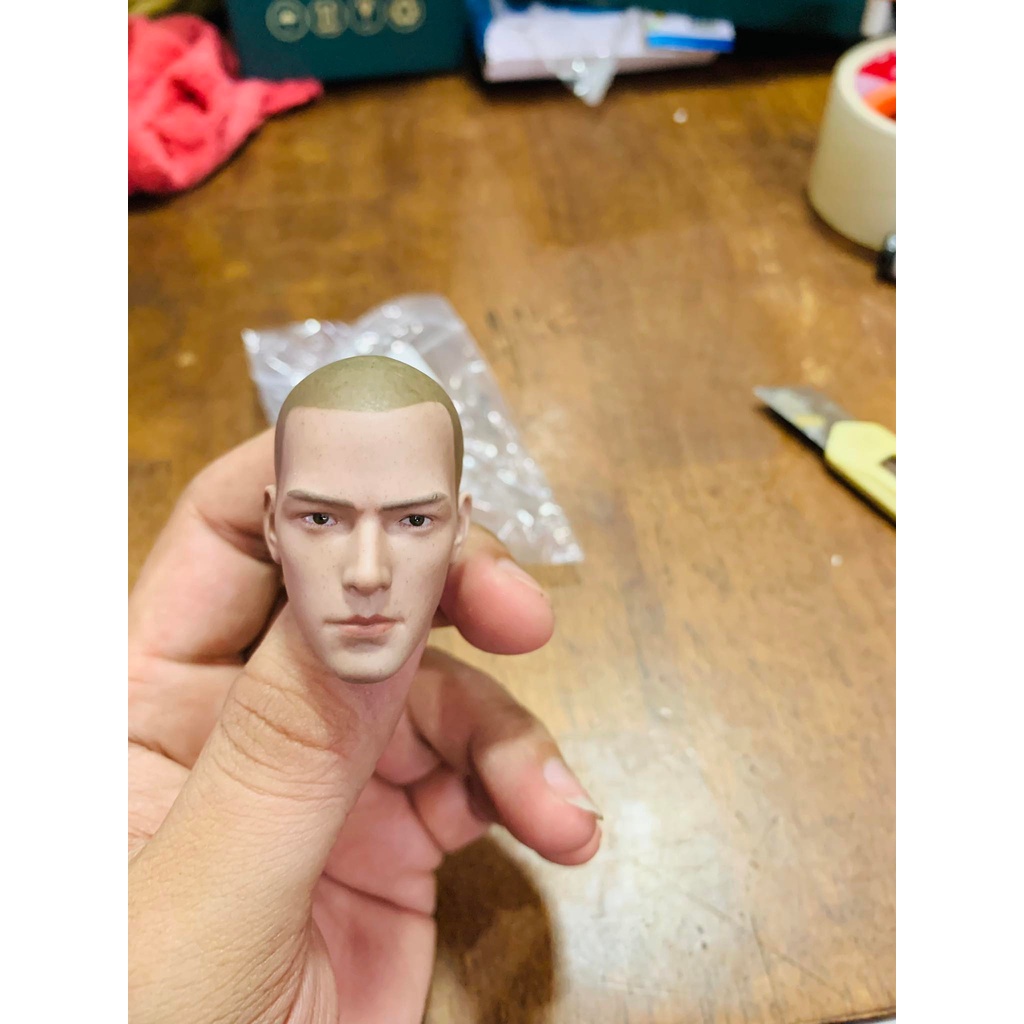 Mô hình head thầy tu đẹp trai Verrycool bản nâng cấp mới tỉ lệ 1/6 - Custom Figure