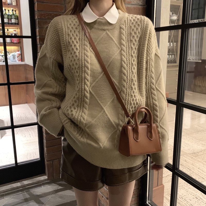 Quần short da PU lưng cao phong cách Hàn Quốc