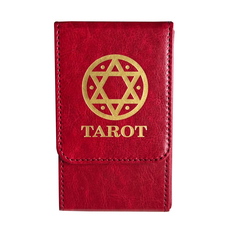 Túi Da PU Đựng Thẻ Bài Oracle Di Động Tiện Dụng Cho Người Lớn Và Trẻ Em