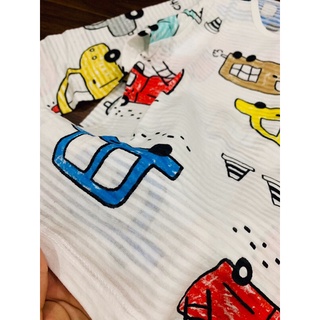 Bộ cotton giấy dài tay xuất Hàn