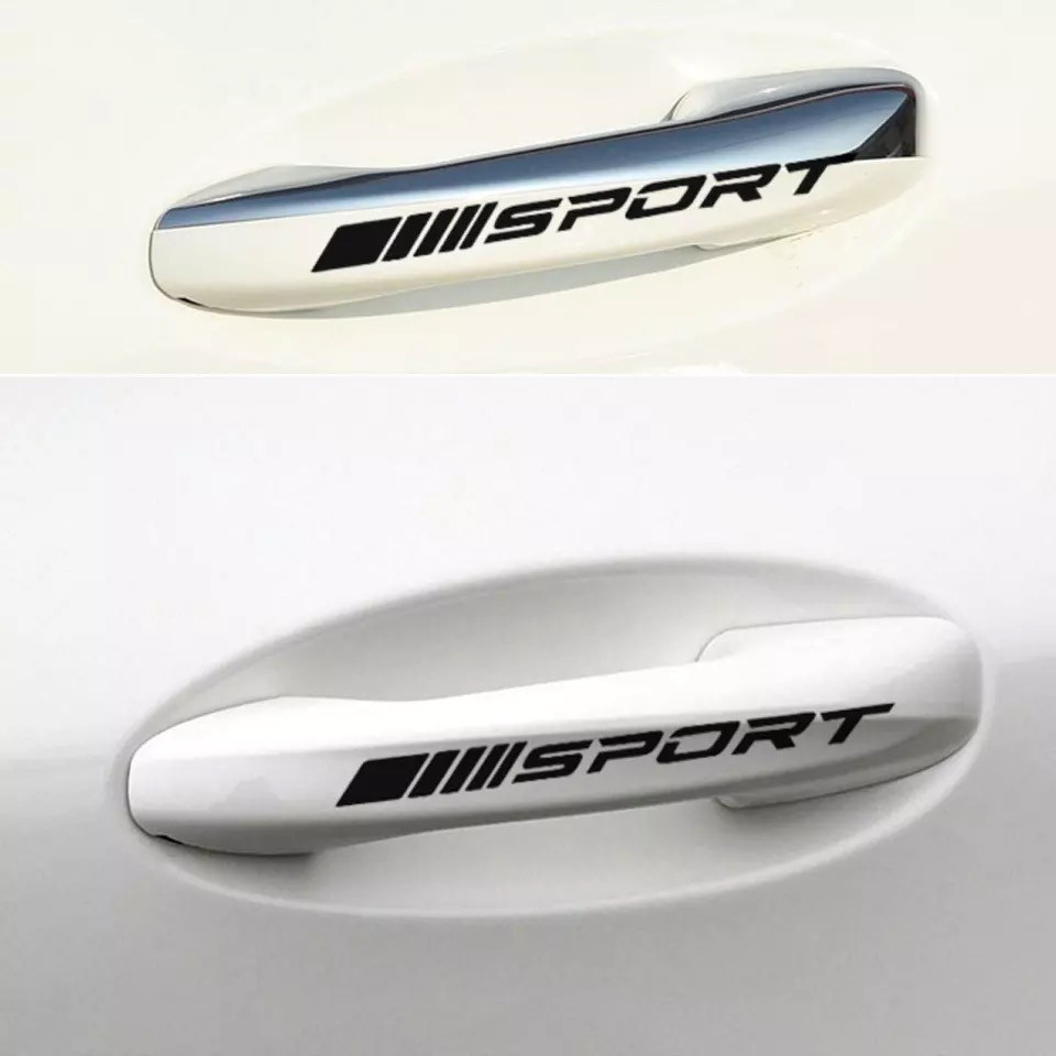 Tem tay nắm cửa xe ô tô Sport