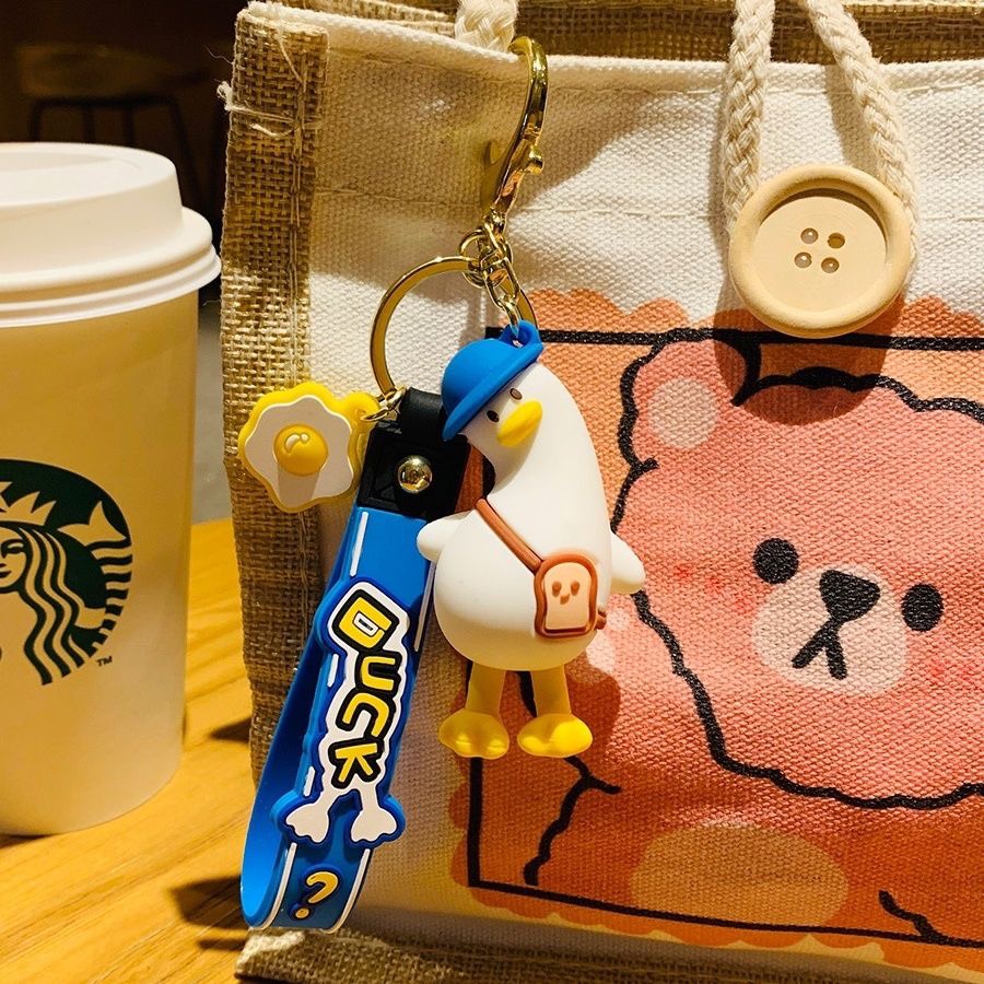 Móc Khoá Hình Con Vịt Siêu Dễ Thương Mã MK-003