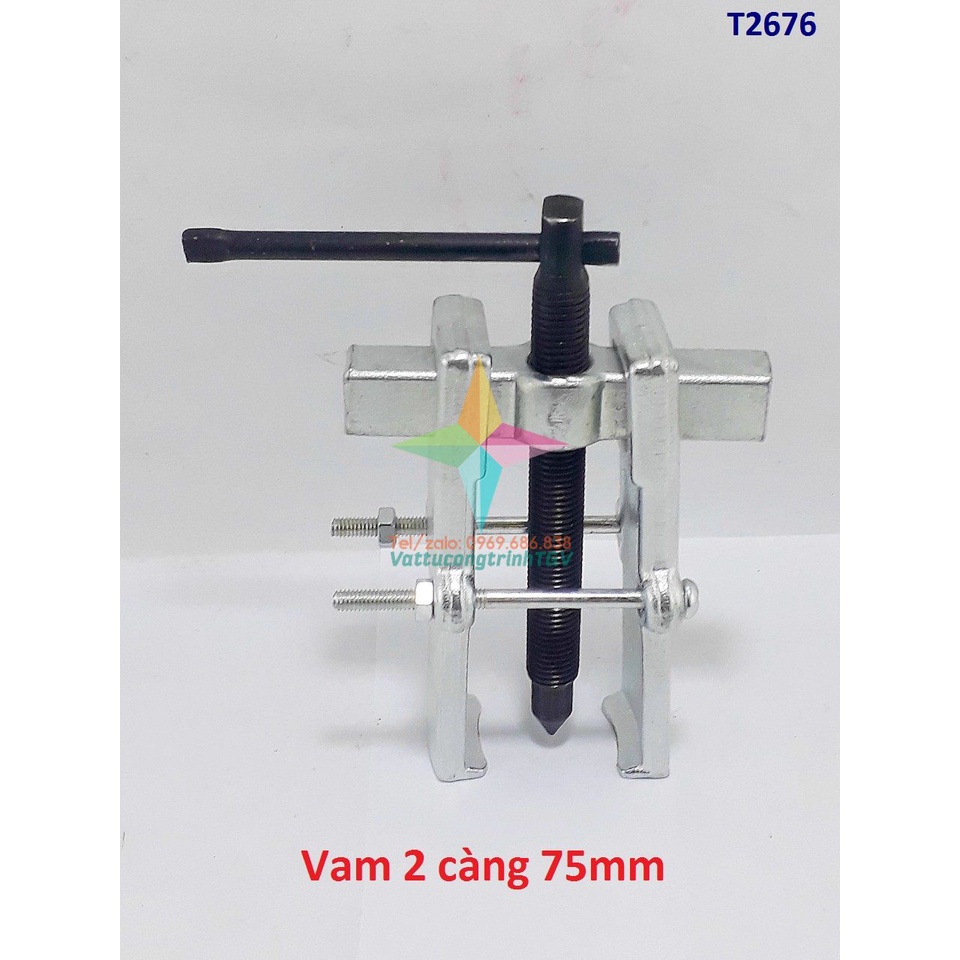 Bộ vam cảo chữ H cỡ 75mm