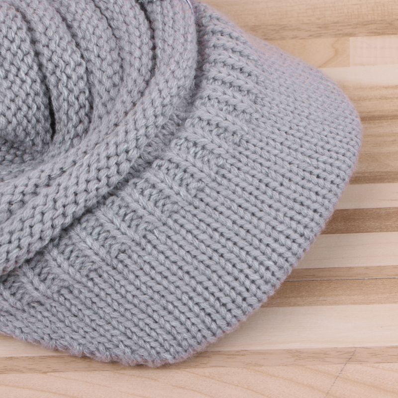Mũ Beanie Dệt Kim Thời Trang Mùa Đông Cho Nữ