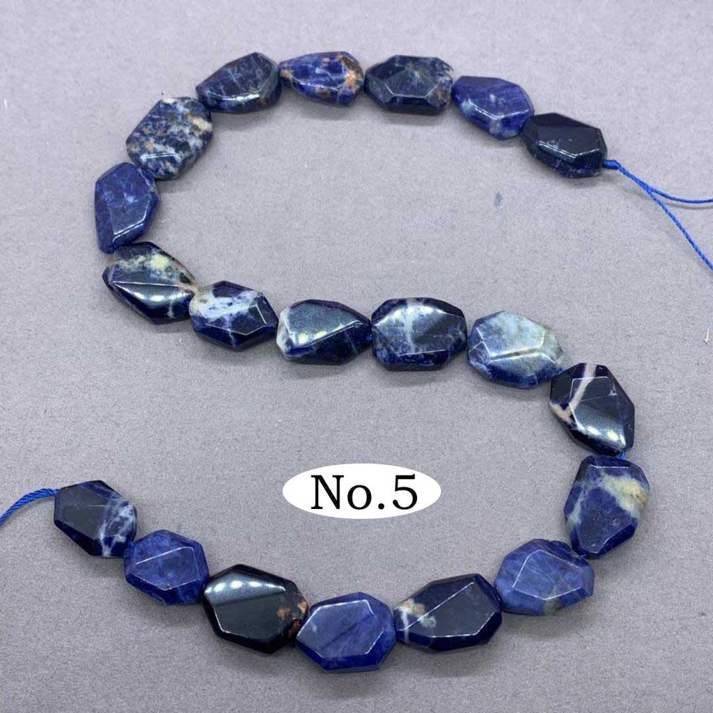 Natural Citrine Apatite Gol d Sunstone Lemon Quartz Lapis Lazuli Geometric Beads