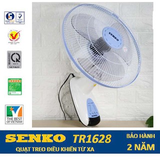 Quạt treo tường SENKO TE1628 điều khiển từ xa