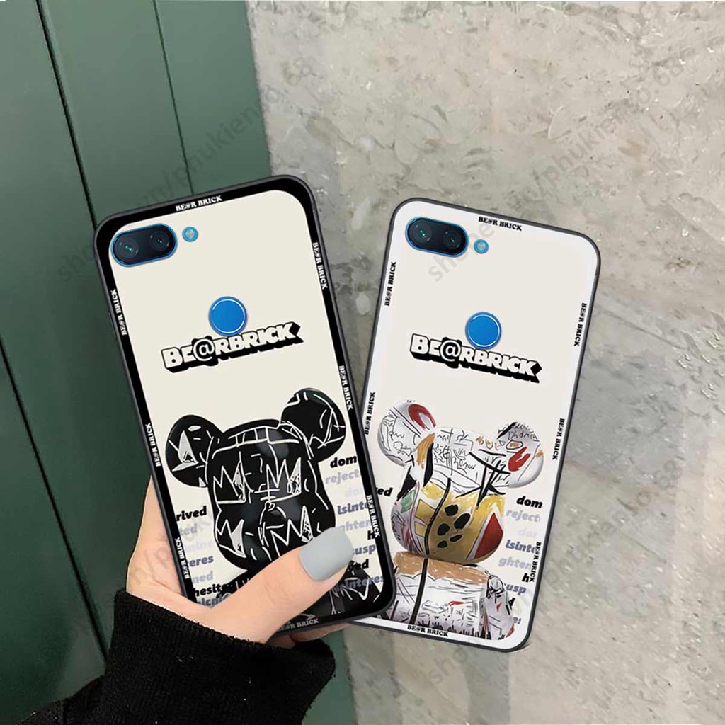 Ốp lưng điện thoại Xiaomi Mi 8 SE / Mi 8 Lite elegant, gấu be@rbrick cao cấp, vỏ ốp rẻ đẹp