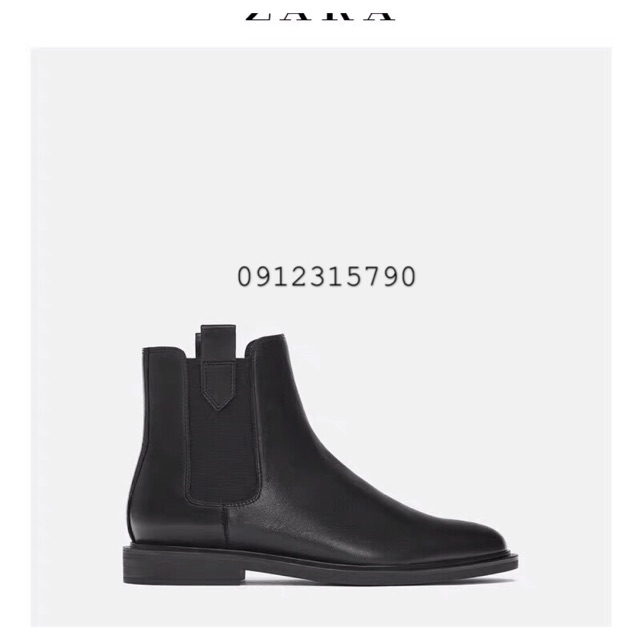 Ankle boot pha thun ZaRa brand . Dư xịn - ảnh thật