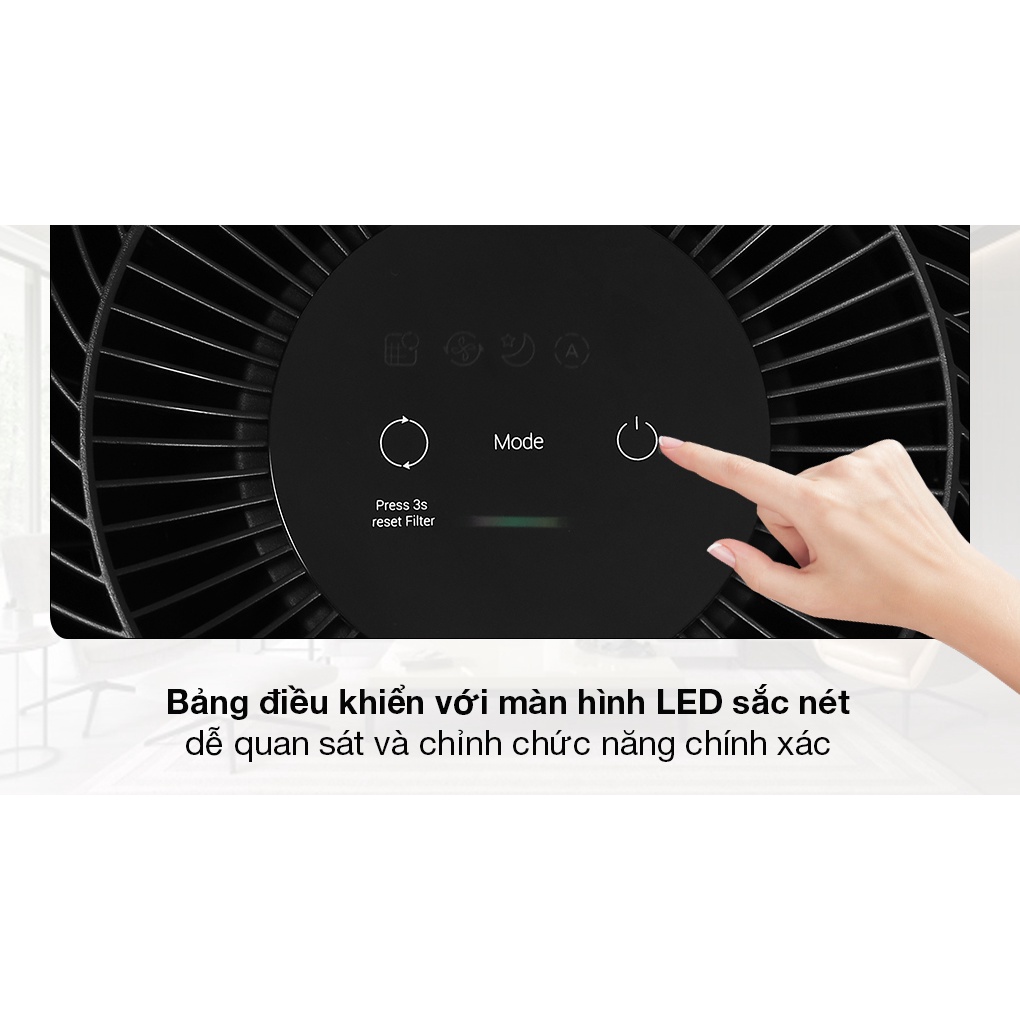 Máy Lọc Không Khí Casper AP-250MAH  Chính Hãng Thái Lan Bảo Hành 3 năm Loại bỏ vi khuẩn,bụi mịn cho phòng 30m2