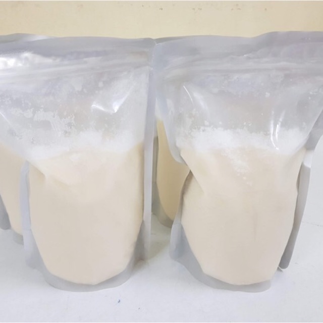 Nước Cốt Dừa PHA SẴN Cấp đông dùng cho Sữa chua Hạ long/ Chè/ Kem/ Nước Chan chè chai 1L - Tổng kho nguyên liệu