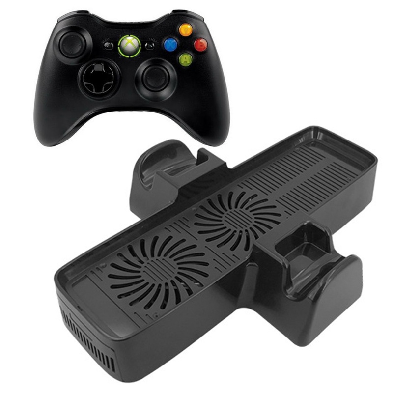 Đế Tản Nhiệt 3 Trong 1 Chất Lượng Cao Cho Xbox 360 Slim