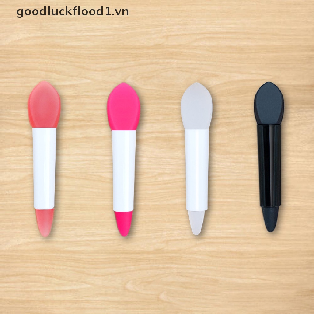 Son Môi Hai Đầu Cọ Silicon Dễ Thương