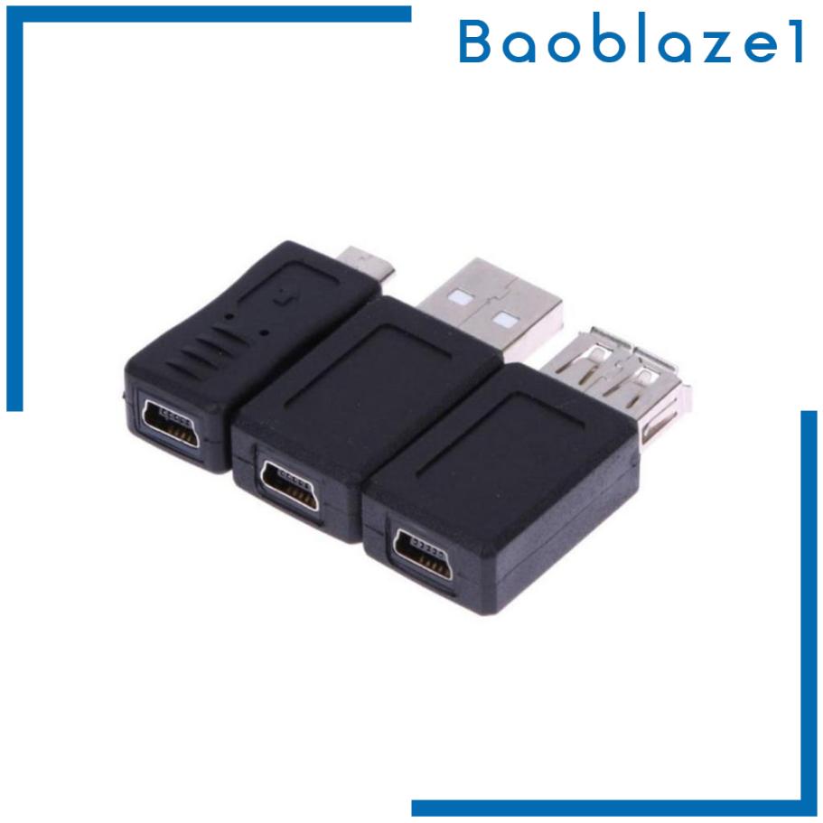 Set 12 Bộ Chuyển Đổi Otg Usb 2.0 A Male Sang Female Micro-B | BigBuy360 - bigbuy360.vn
