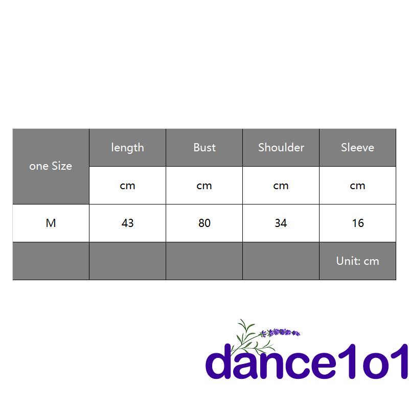 Áo Thun Nữ Ngắn Tay In Chữ dance1o1-Y2k