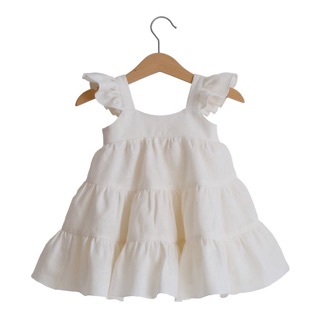 Đầm Linen 3 tầng cho bé và mẹ ^^