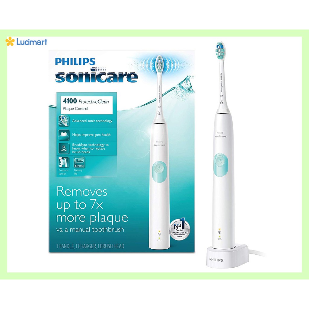 Bàn chải điện Philips 4100, 5100 Philips Sonicare ProtectiveClean [Hàng Mỹ] | BigBuy360 - bigbuy360.vn