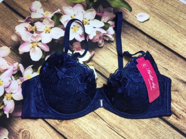 Áo lót cài trước ren thiêu