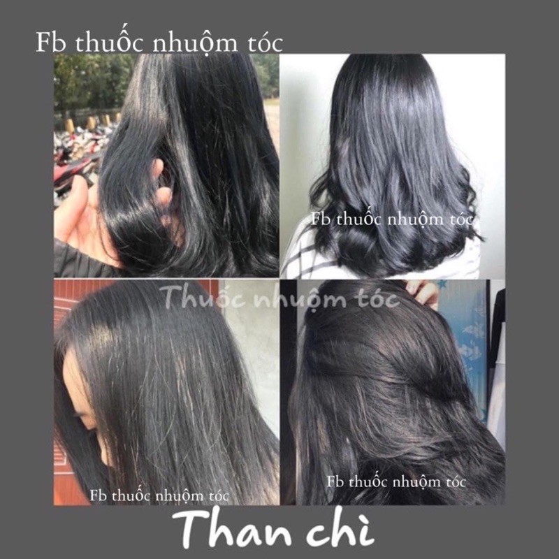 thuốc nhuộm tóc than chì