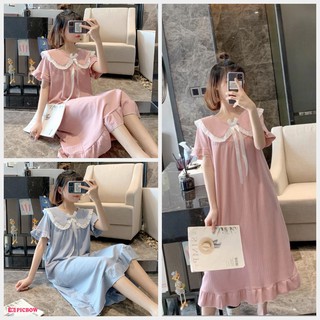 Đầm Suông Váy Xuông Mặc Nhà Mặc Ngủ Mặc Dạo Phố Siêu Xinh VT02