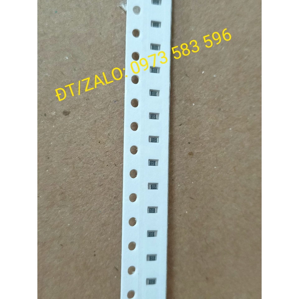 Điện Trở Dán 510 51R 0603 1/8W