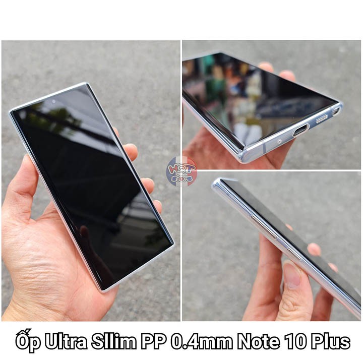 Ốp lưng siêu mỏng trong suốt Ultra Slim 0.4mm Note 10 Plus / Note 10 | BigBuy360 - bigbuy360.vn