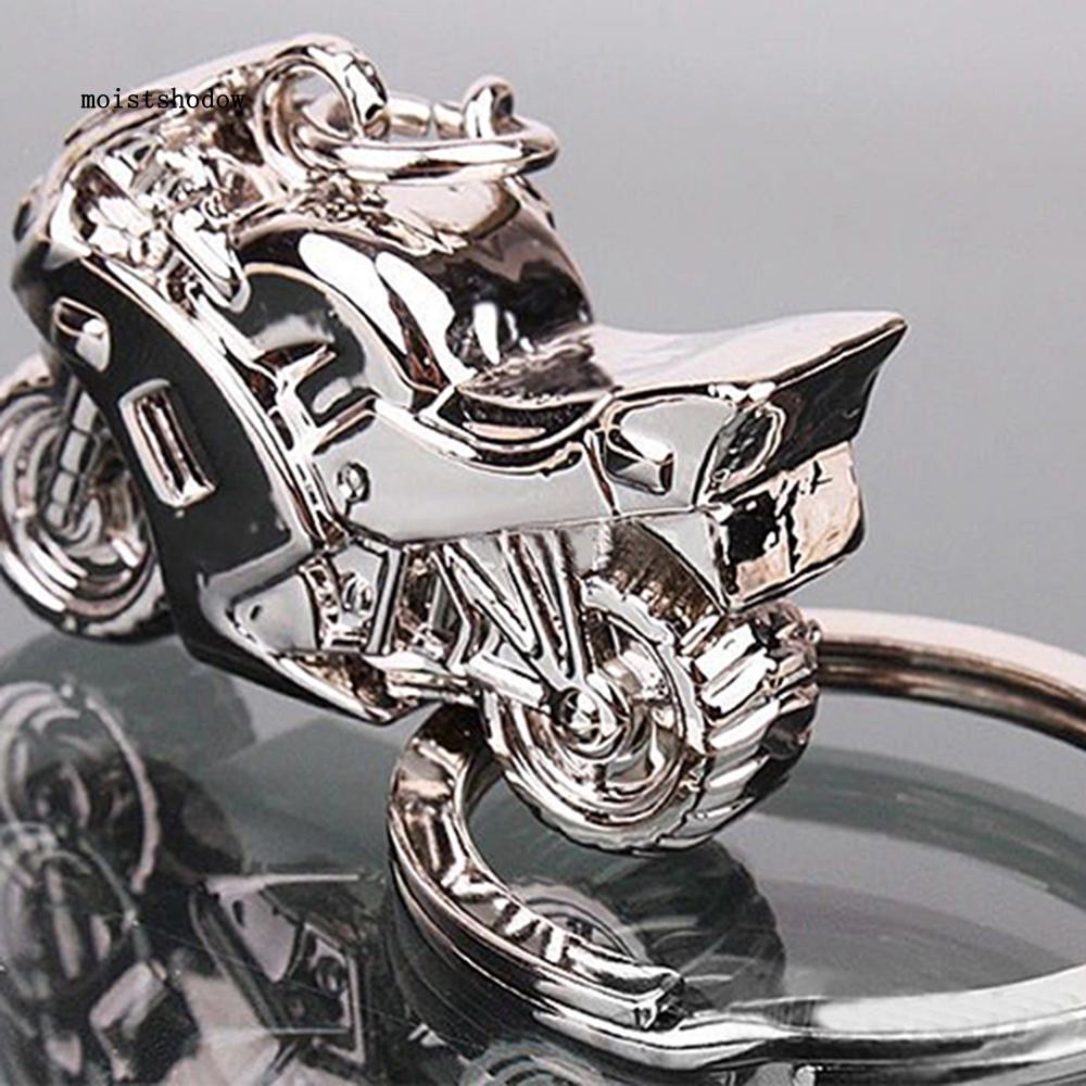 Móc khóa kim loại hình xe máy dành cho nam