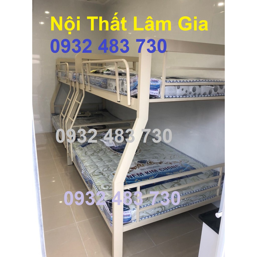 Giường tầng sắt trẻ em siêu đẹp cao cấp