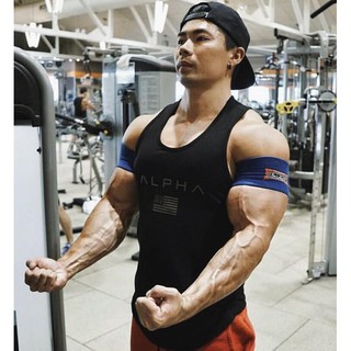 Áo ba lỗ nam tập Gym ALPHA