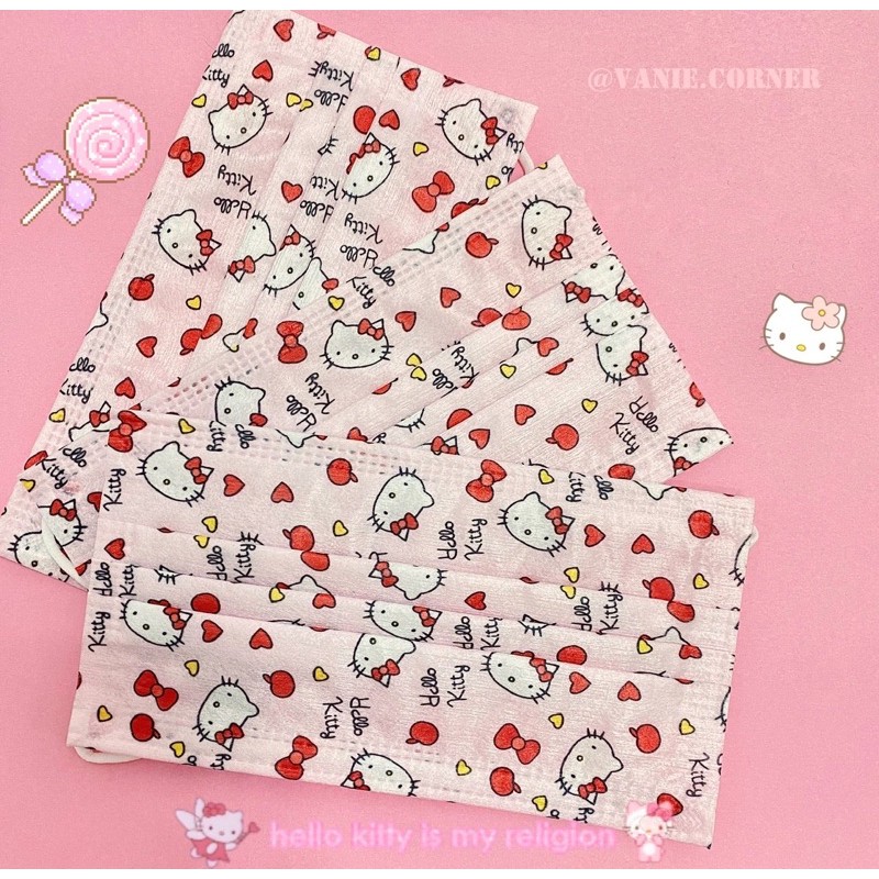 Khẩu Trang Hello Kitty cực cute