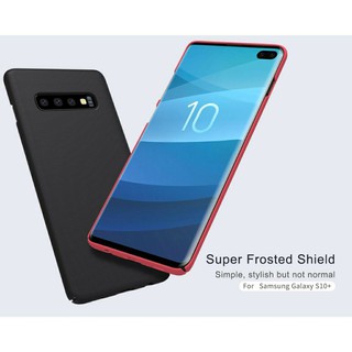 Ốp lưng Galaxy s10/s10 plus hiệu Nillkin sần chính hãng - Tặng giá đỡ