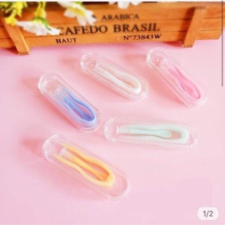 Bộ dụng cụ đeo lens và khay đựng