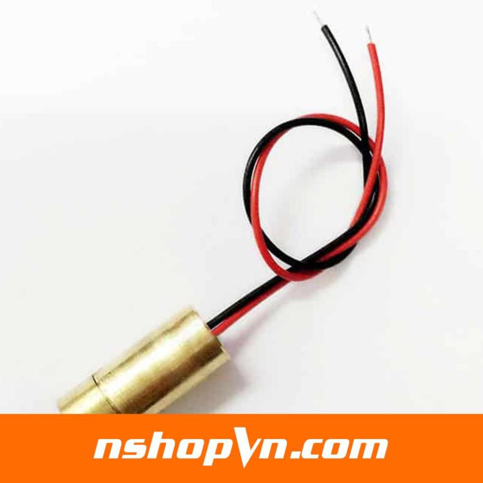 Đầu Laser 9mm tia vạch thẳng, tia cross, chấm tròn