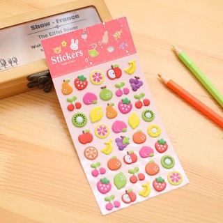 Sticker set hình dán nổi cute