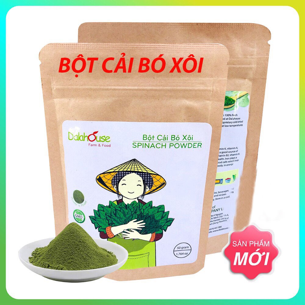 Bột Cải Bó Xôi Dalahouse 50g.