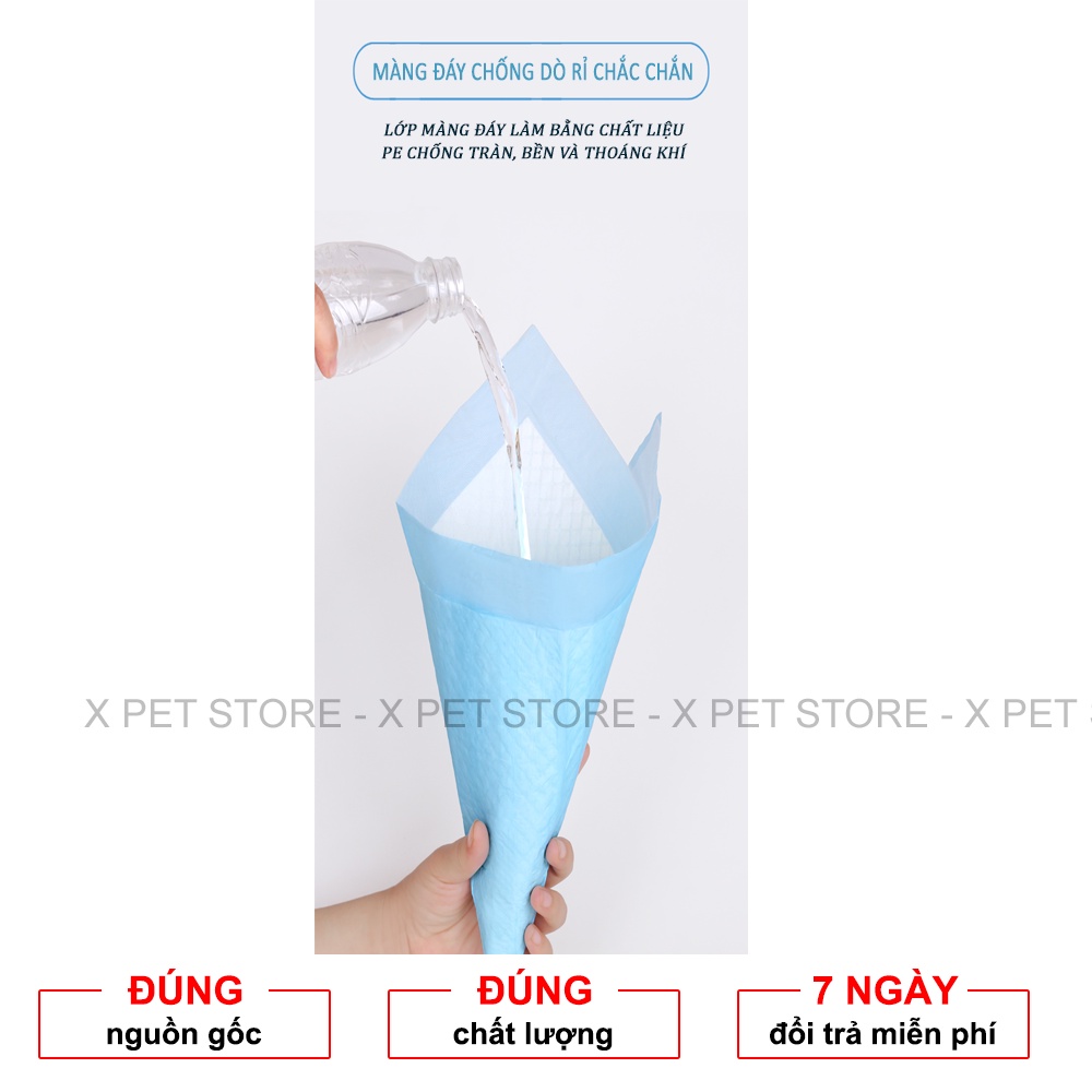 Tã Lót Chuồng Cho Chó Mèo, Tả Chó Siêu Thấm Hút, Loại Dày 1.4kg