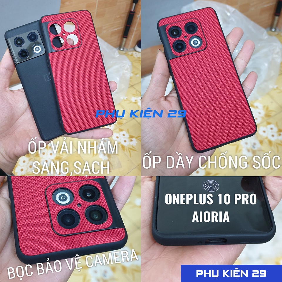Ốp lưng chống sốc,chống va đập lưng vải cao cấp AIORIA