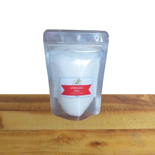 Muối Epsom tinh dầu hoa hồng