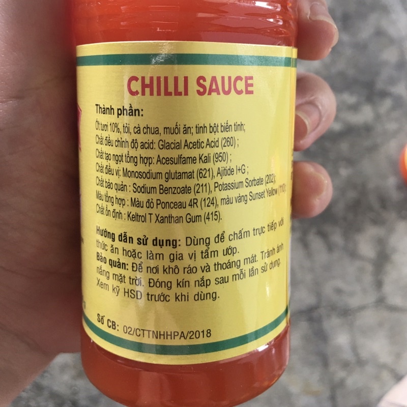 Tương Ớt Hậu Sanh Chilli Sauce 240g Đặc Biệt Thơm Cay [THKN77]