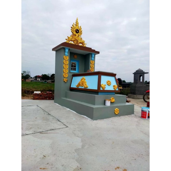 Sơn nhũ vàng hệ nước dành cho sơn bê tông, chậu cảnh