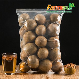 La hán quả nguyên trái, trái già, thơm, đều, làm nguyên liệu pha trà thảo mộc, mát gan, thanh nhiệt, thải độc tố